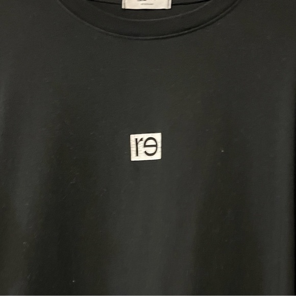 Re-Inc Boldly Long Sleeve Black and White Unisex Medium T-ShirtStreetwear Skate - Picture 11 of 12